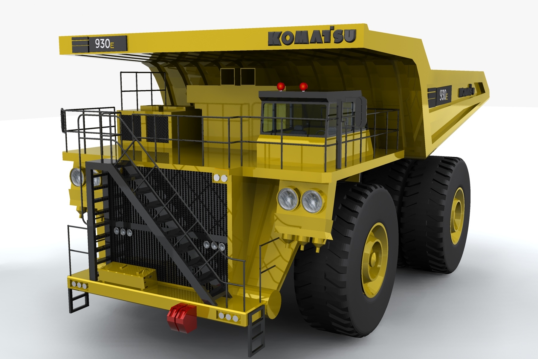 komatsu 930e mining truck