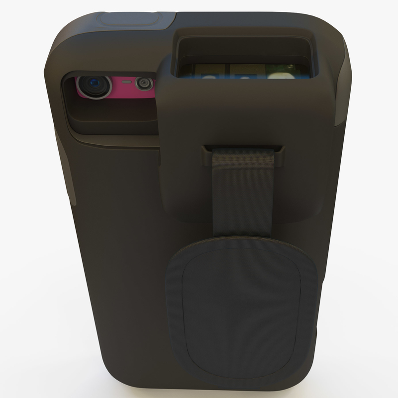 phone scanner 3d model