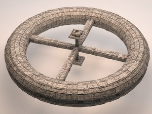 space station - ring 3d model