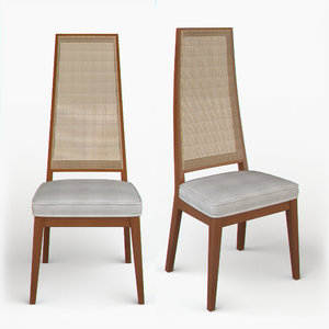 3d chair decorative model