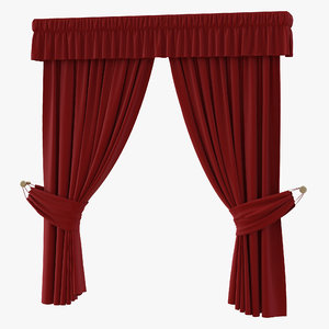 ma curtain 4 red