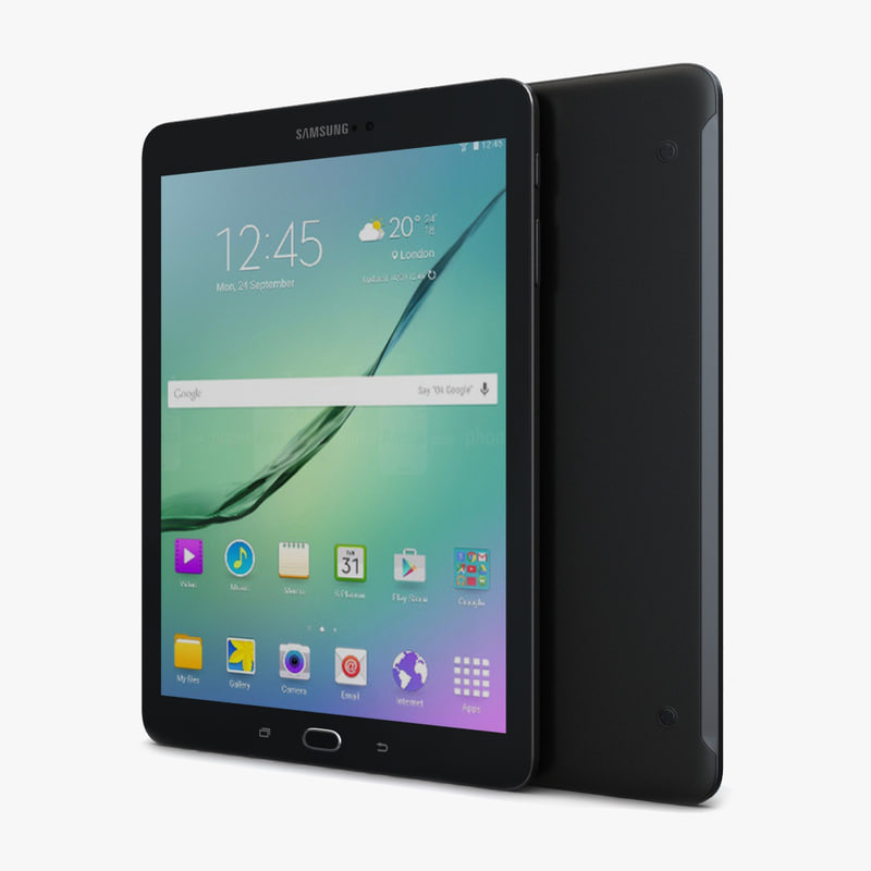 3d Model Of Samsung Galaxy Tab S2