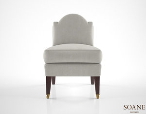 3d model of soane thecub chair