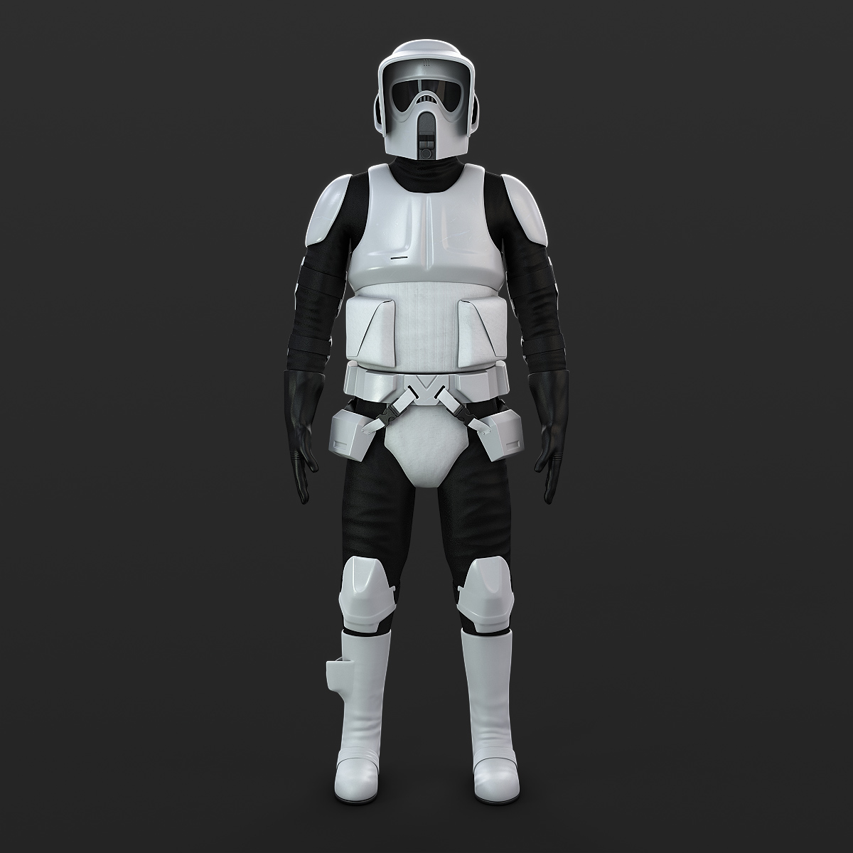 scout trooper 3d obj