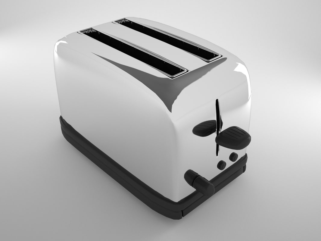 3d model of toaster