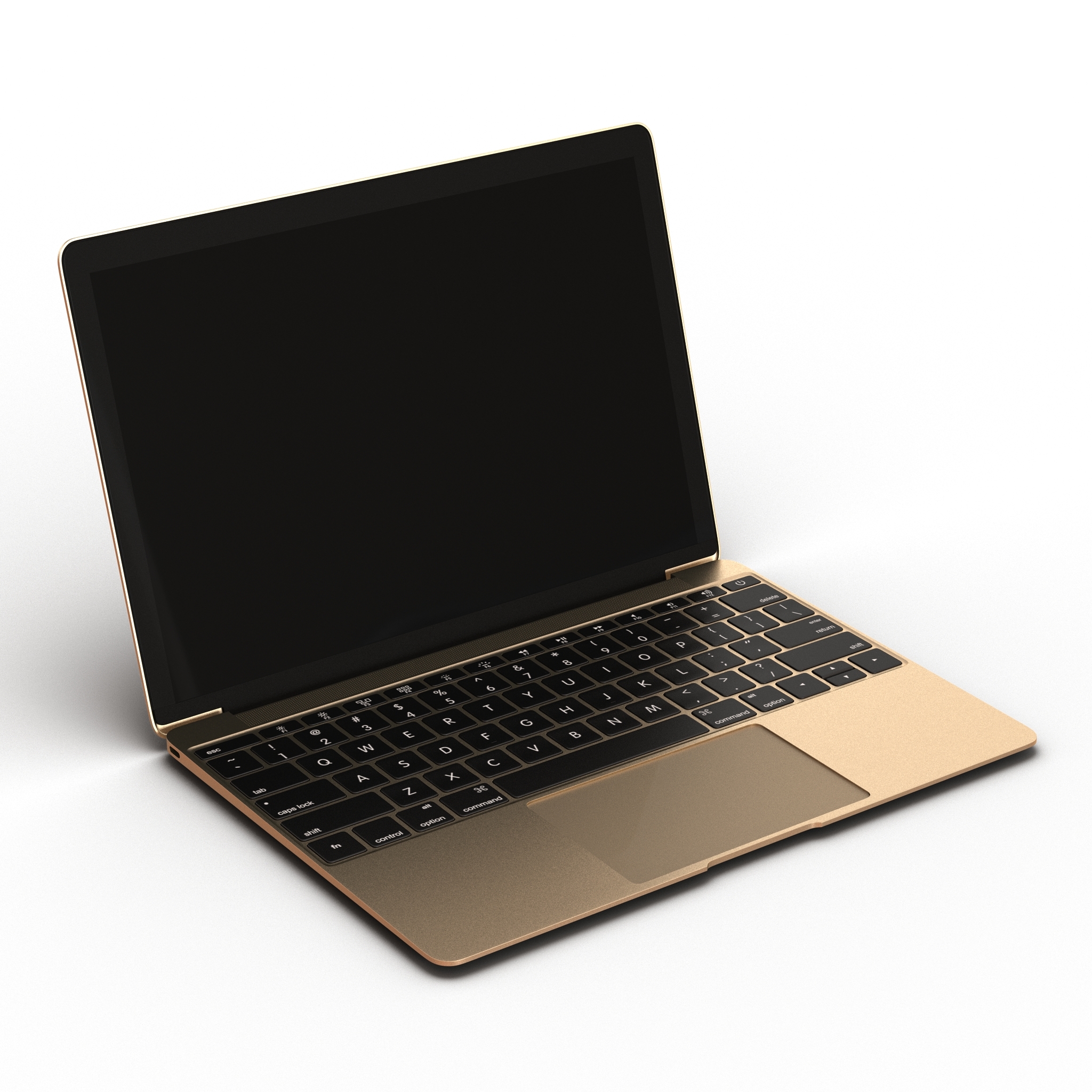 3d generic laptop 2 model