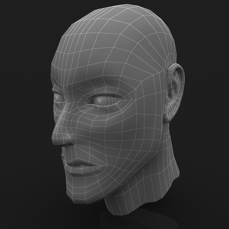 modelo 3d Cabeza humana - TurboSquid 989020