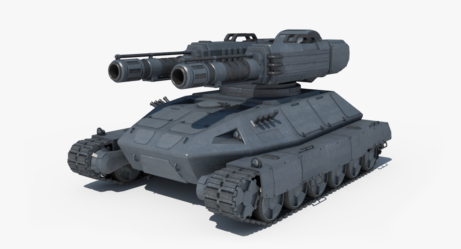 3d tank sci fi