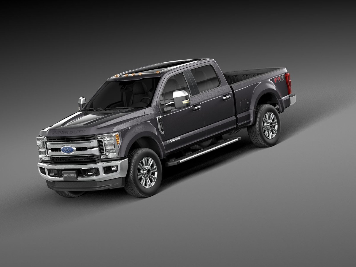 3d 2017 duty f-250