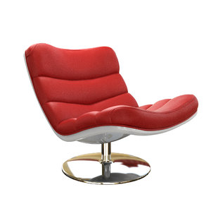 3d model realistic artifort f978 chair