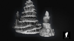 3d model cave formations