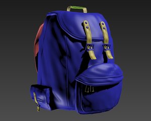 3d backpack pack