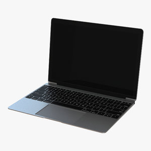 3d model generic laptop 3