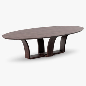 lexington table 3d model