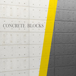 concrete panel 3d max