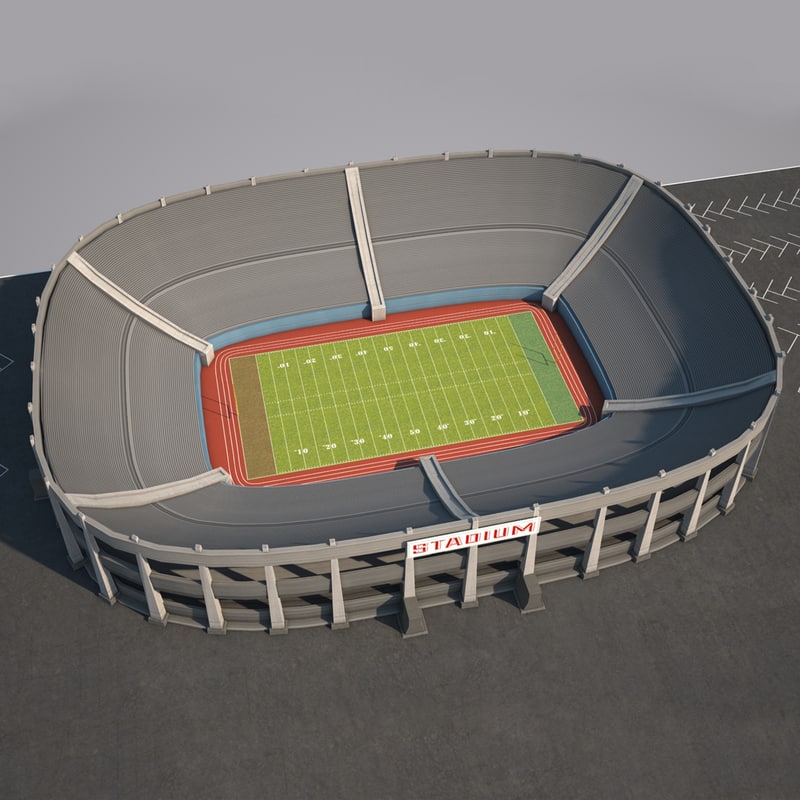3d stadium 1x2 model