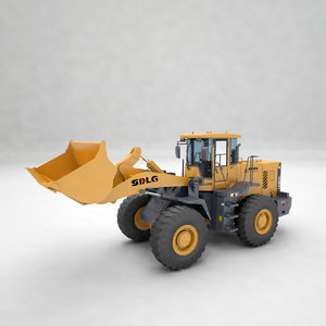 3d bulldozers model