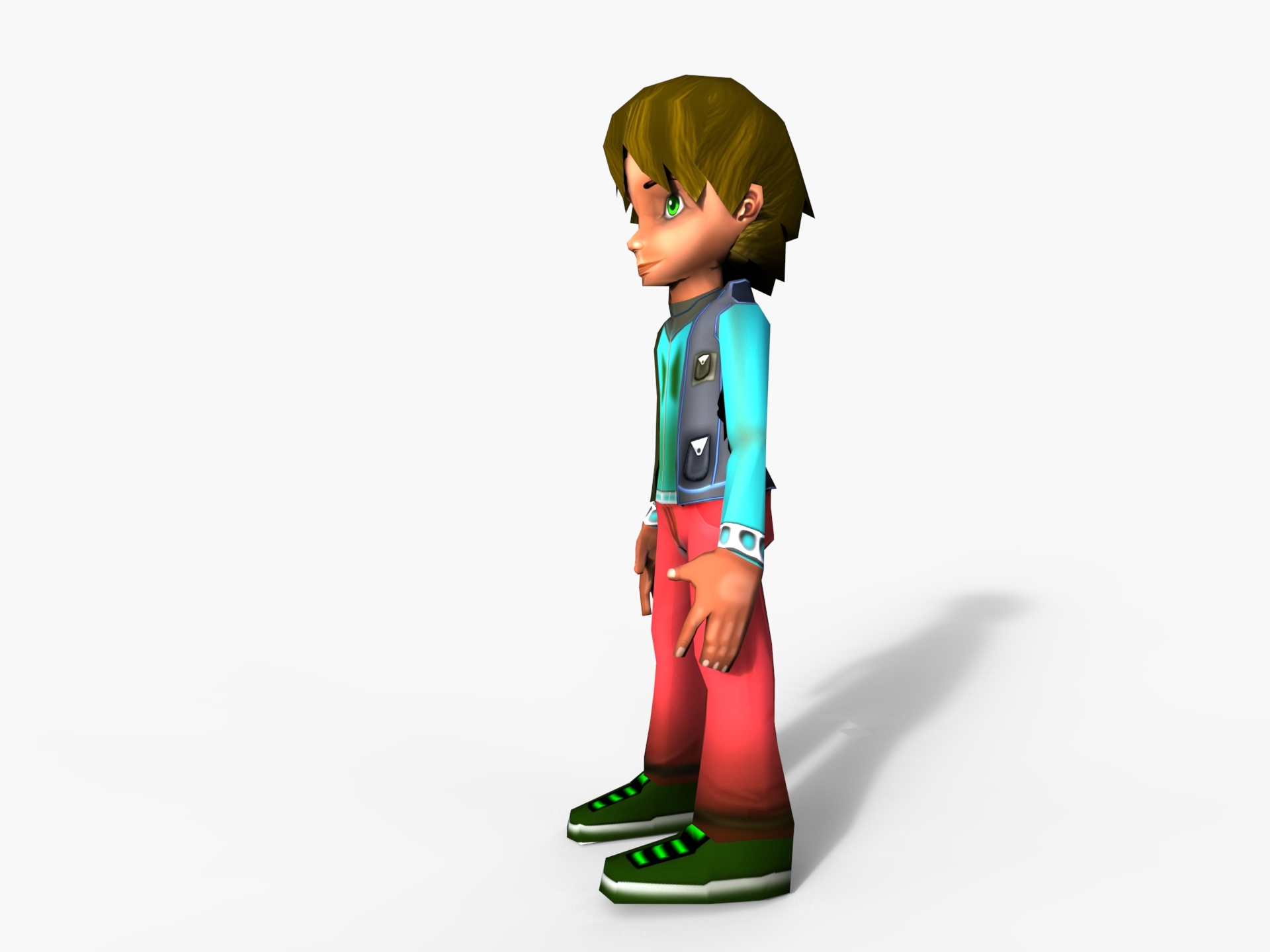 卡通男孩3d模型