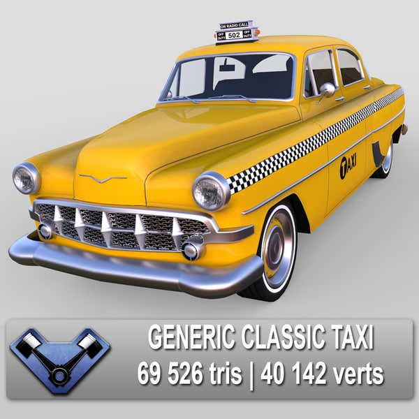 Taxi 3D Models for Download | TurboSquid