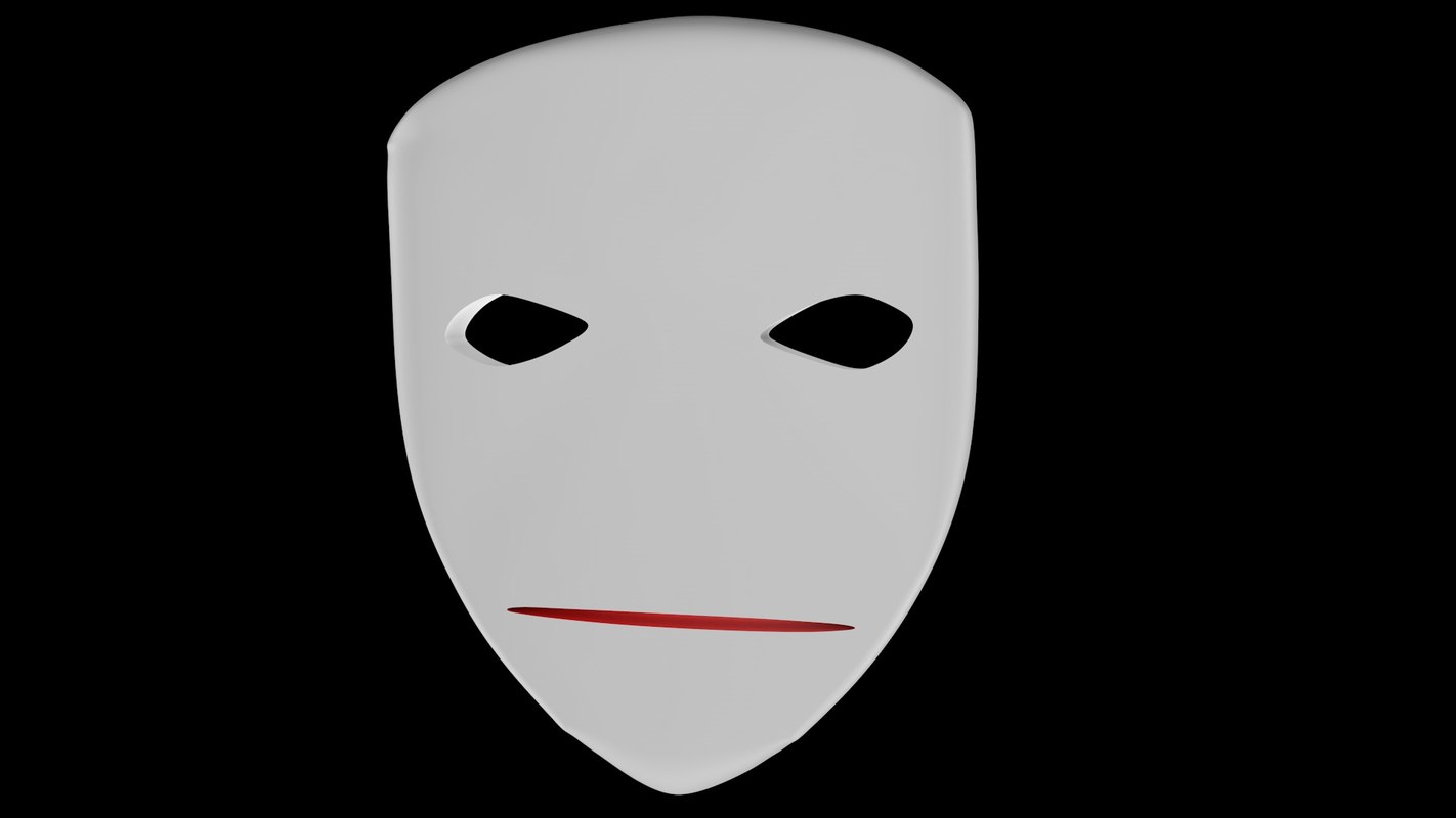 mask theaters puppet 3d model