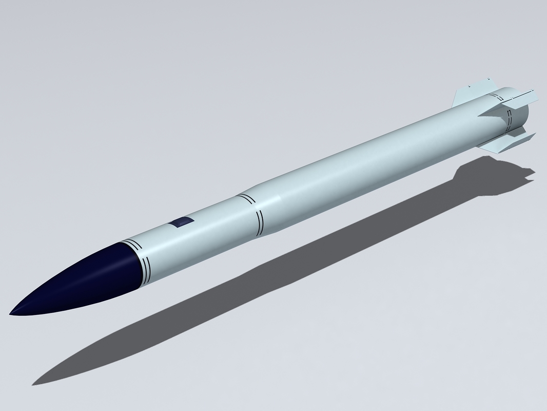 3d model 5v55 missiles