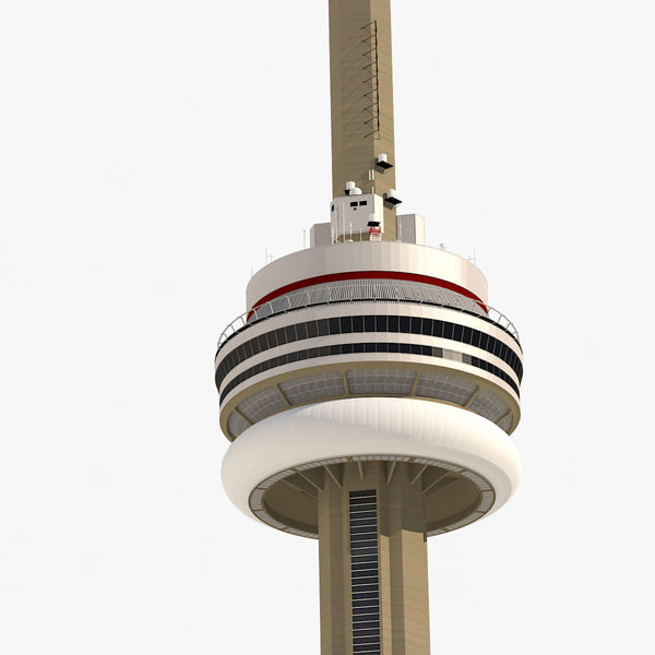 Cn Tower 3d Model