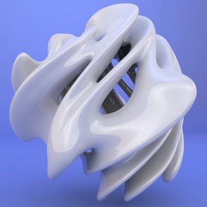 3d model of printed object