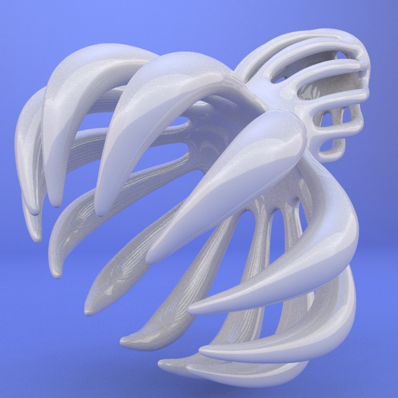 printed object 3d model