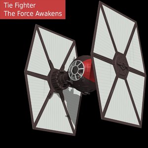 tie fighter order 3d max