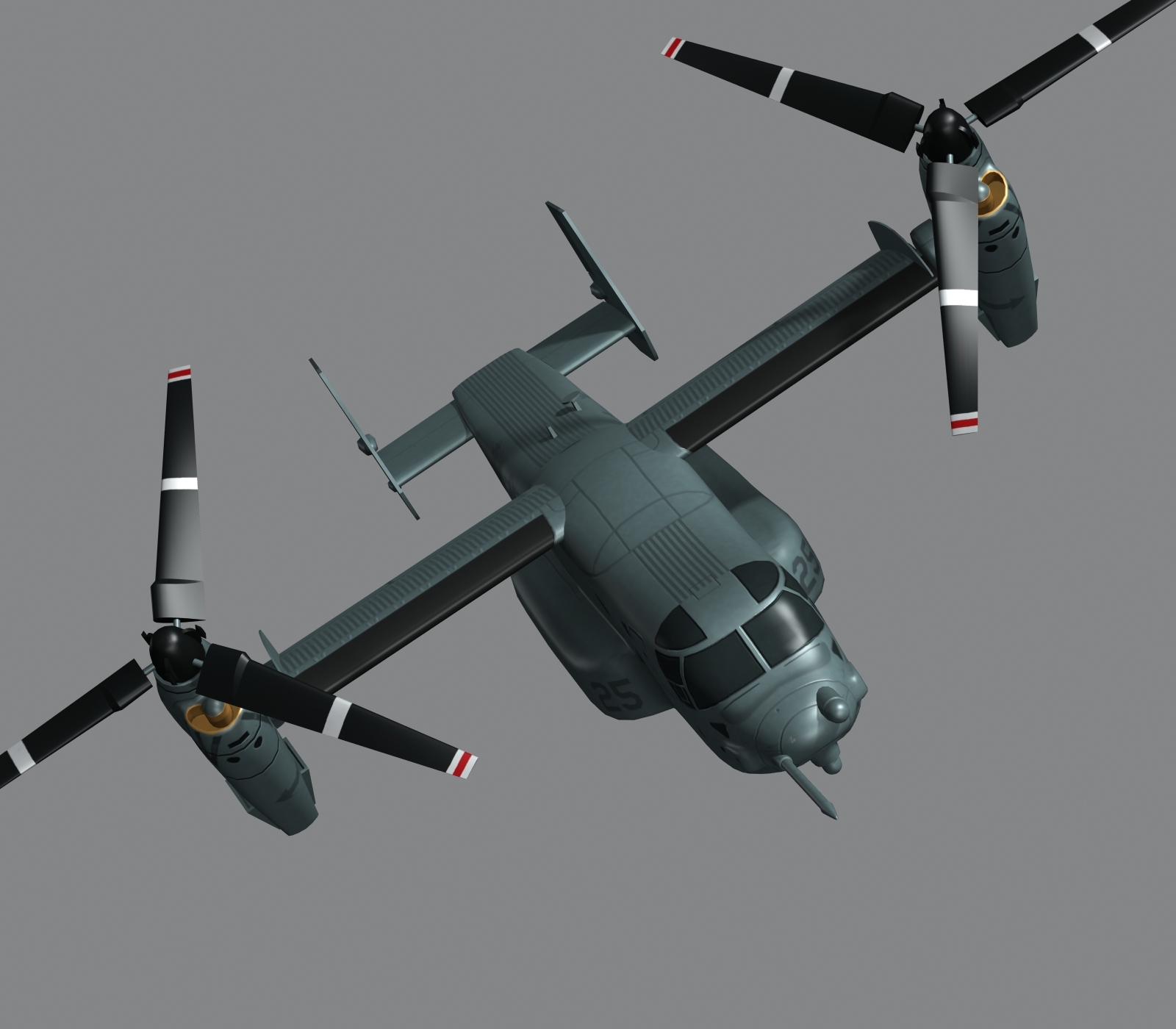 v22 osprey 3d max