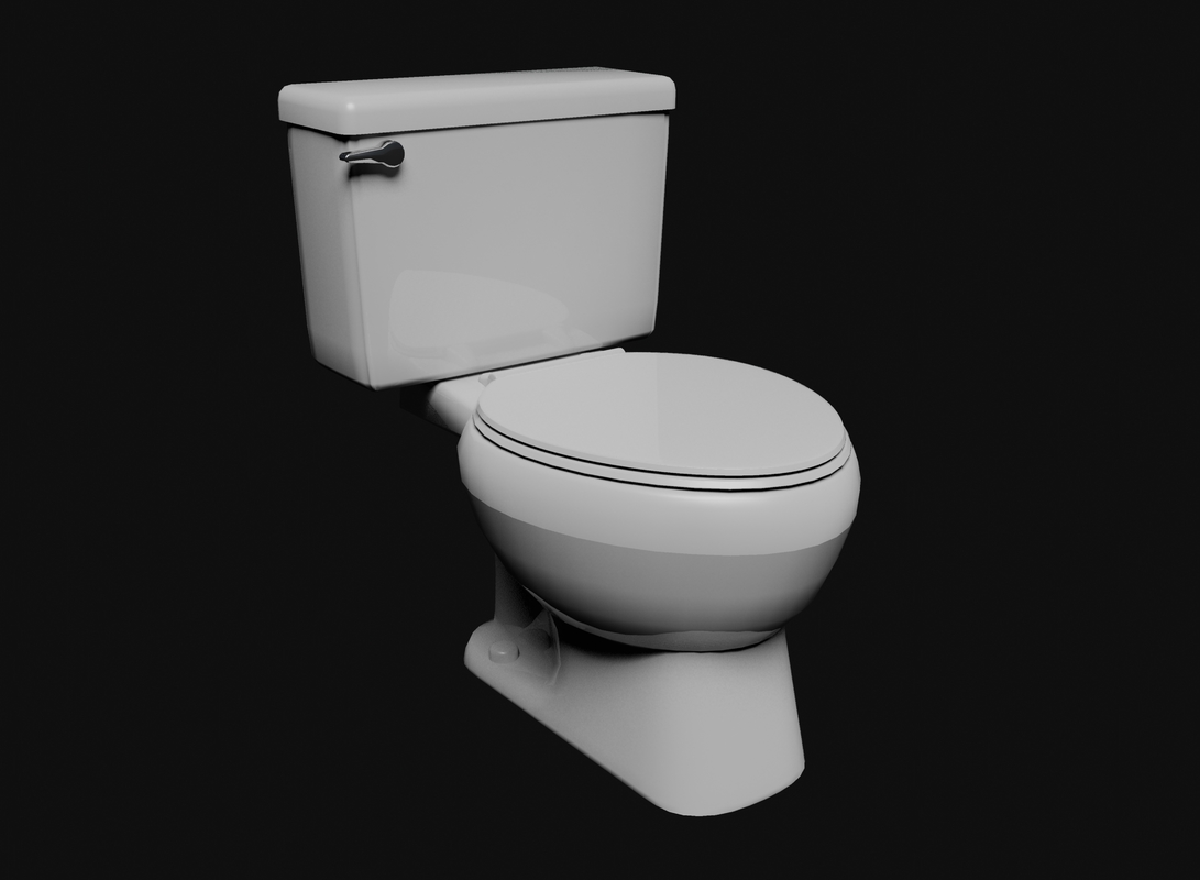 Toilet 3d model