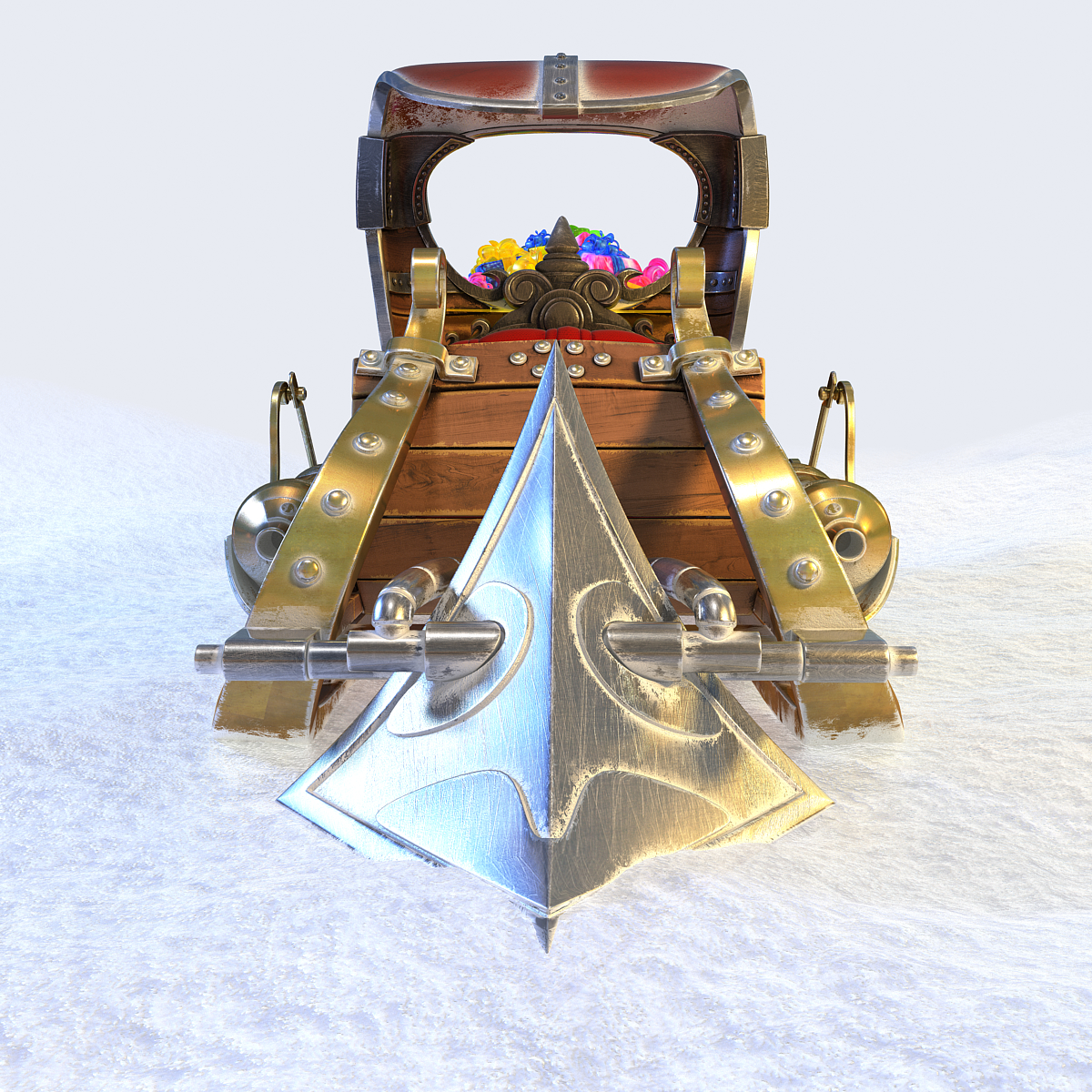 sleigh sledges sleds 3ds