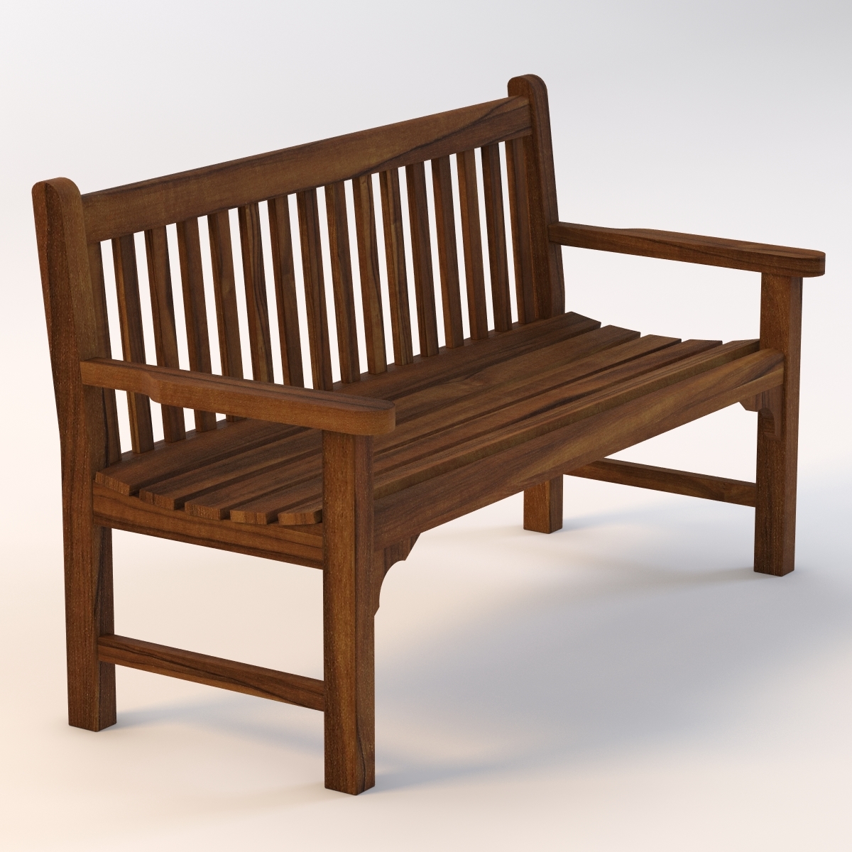 3d Flat Arm Heavy Model