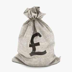 3ds money bag pound