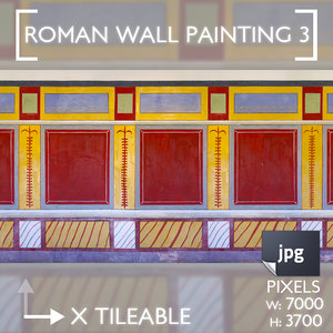Roman Wall Painting Scheme 3