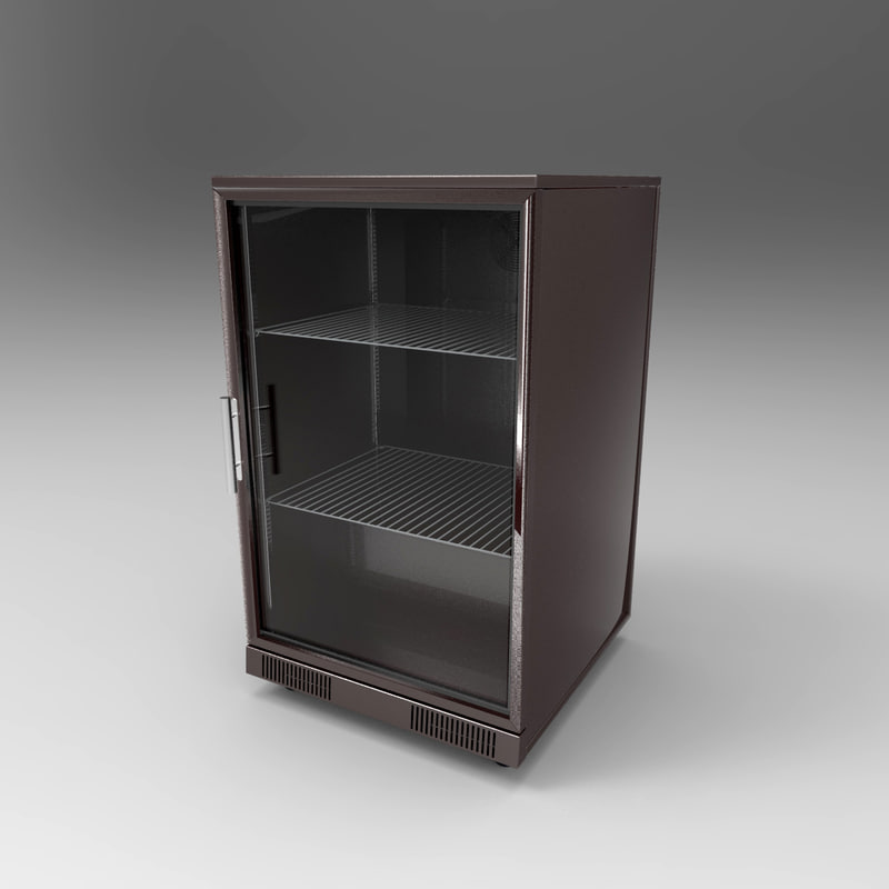 little fridge 3d model