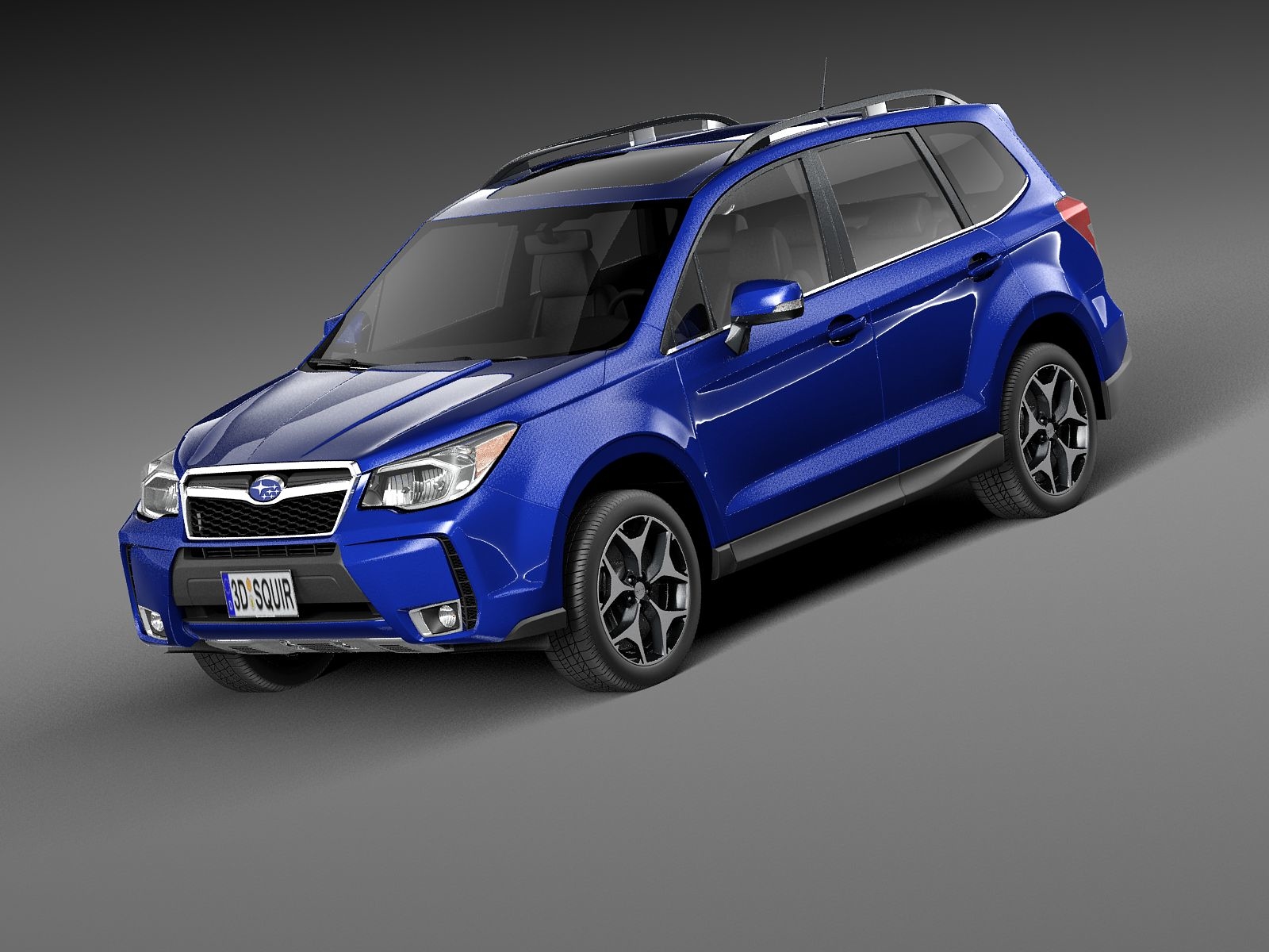 Subaru forester 3d model