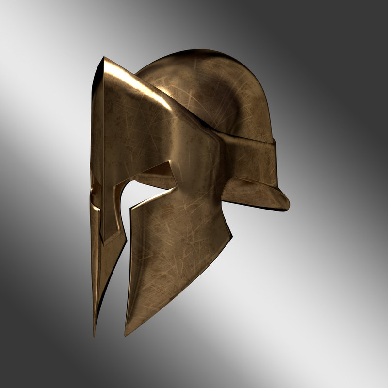 3d Spartan Helmet