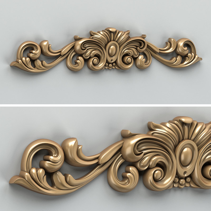 carved horizontal decor max