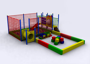 indoor playland playground 3d 3ds