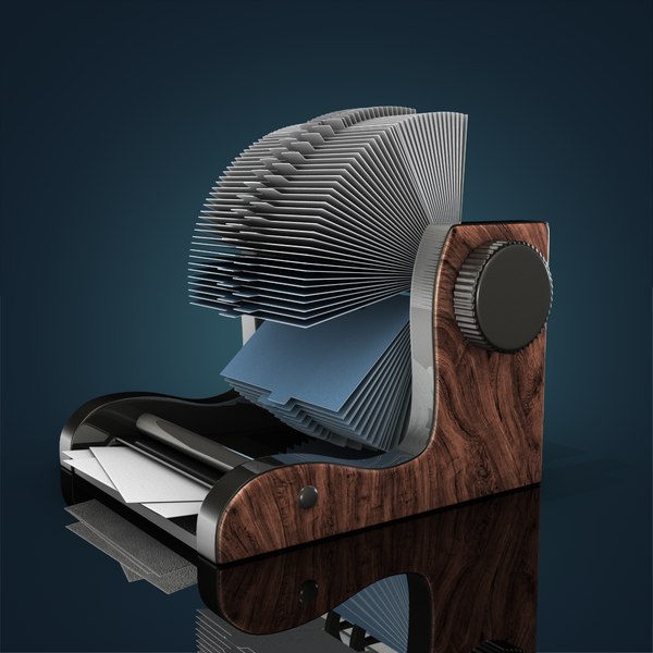 modelo 3d Rolodex - TurboSquid 992043