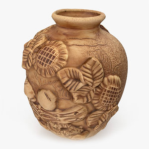 ethnic vase 3d model