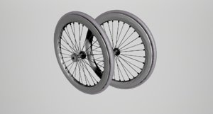 bicycle tire wheel 3d model