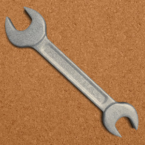 wrench tool obj