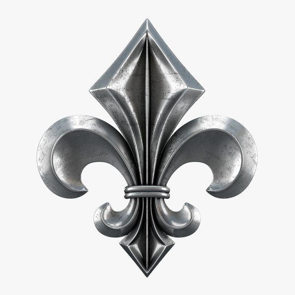 3d Fleur Lis 2