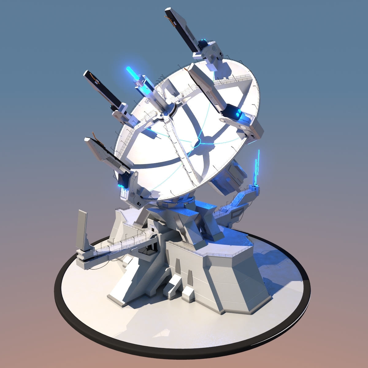 obj scifi radar