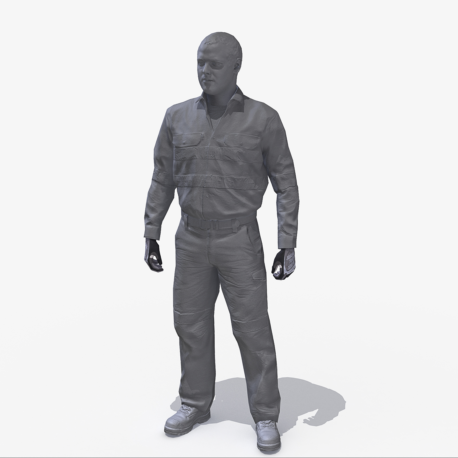 3d safety worker