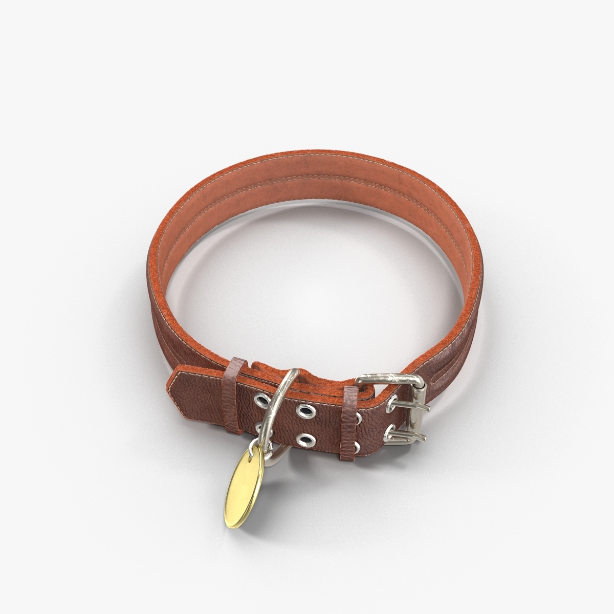 dog collar 3d max