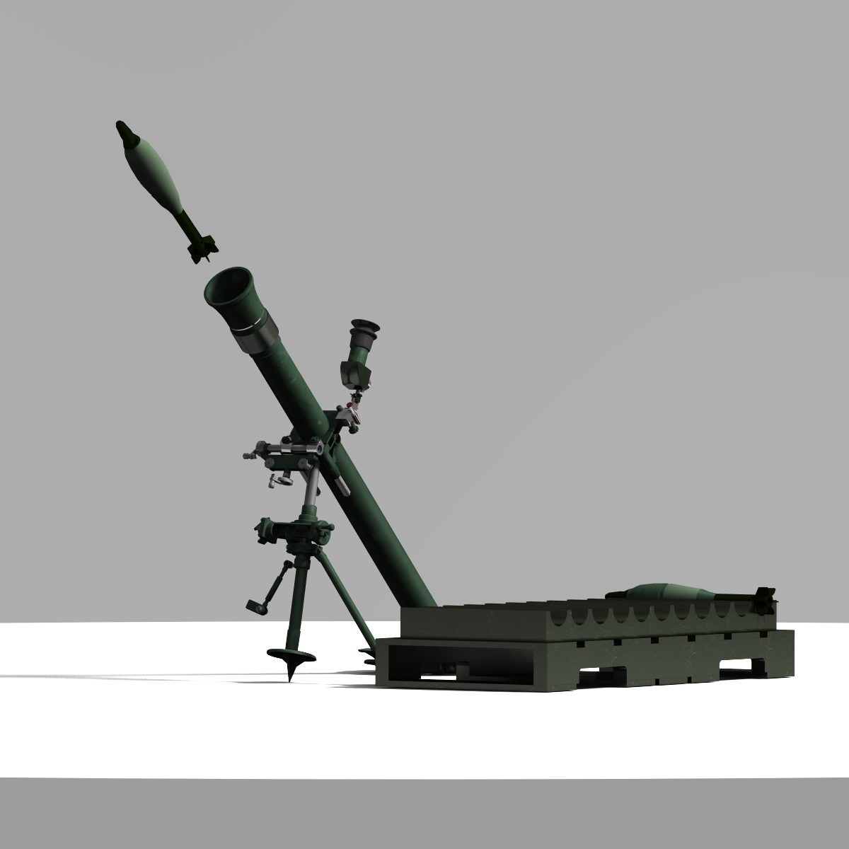 81mm mortar m224 obj