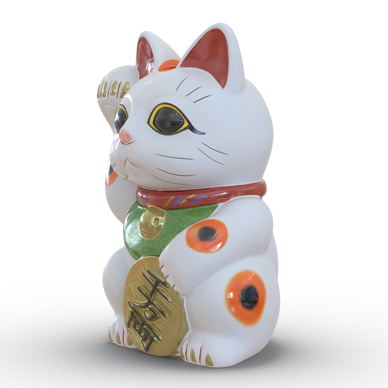maneki neko stuffed animal